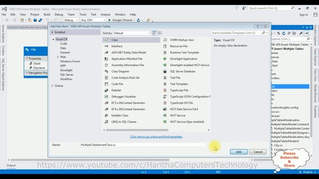 WEB API POST Insert Data Into Multiple Tables Consume MVC C# 4.6 смотреть онлайн