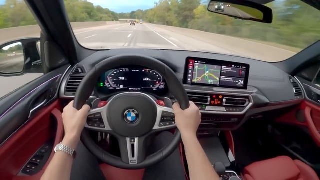 2022 BMW X3 M Competition - POV Driving Impressions смотреть онлайн