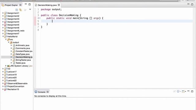Java Tutorial - If Statements смотреть онлайн