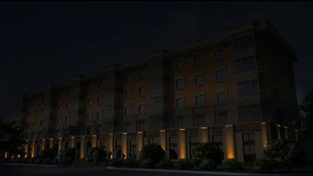 Архитектурная подсветка RGB-прожекторами смотреть онлайн