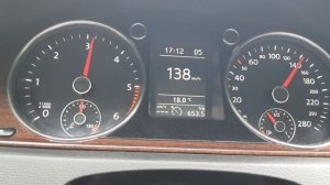 Volkswagen passat cc 2.0 diesel 170 л.с.  разгон до 100 км/ч