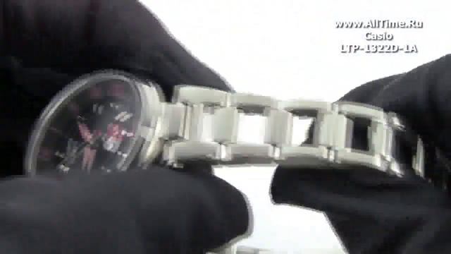 Женские японские наручные часы Casio LTP-1322D-1A смотреть онлайн