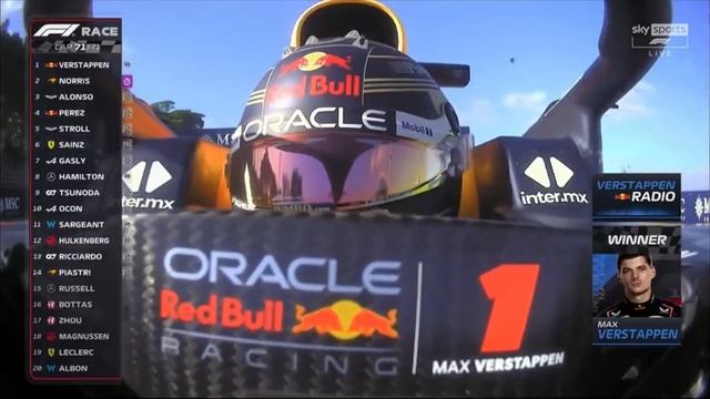 Max Verstappen winning radio Brazilian GP 2023 смотреть онлайн