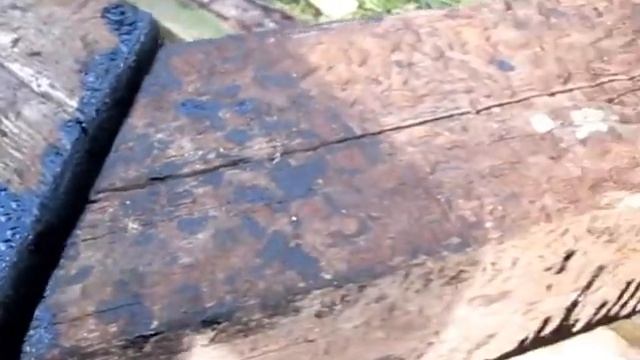 Строительство беседки часть №3. Ростверг бруса смотреть онлайн