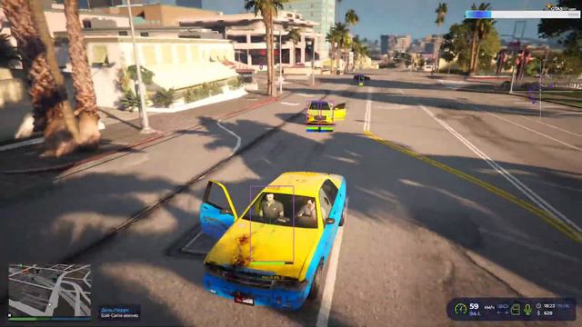 ИГРОКИ VS 2 ЧИТЕРА С КЛЮЧАМИ - GTA 5 RP смотреть онлайн