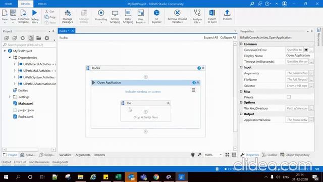 Notepad operation in UI Path смотреть онлайн