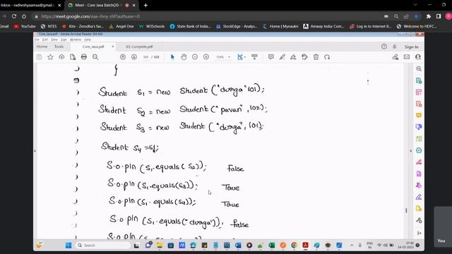 Java Lang Package 02 - Object Class Method 01 - 2023 05 24 converted смотреть онлайн