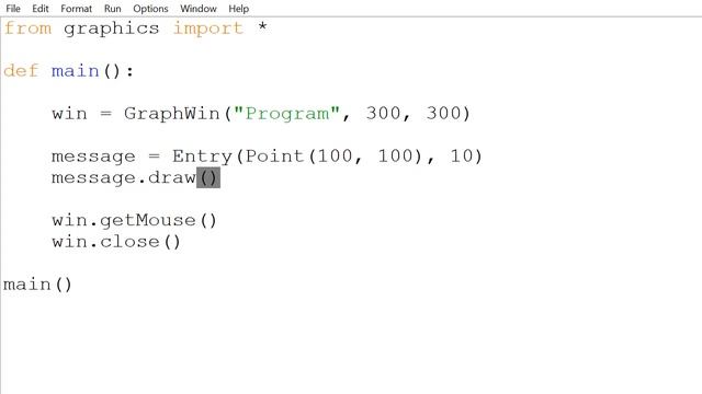 Python | Graphics | Entry Objects смотреть онлайн