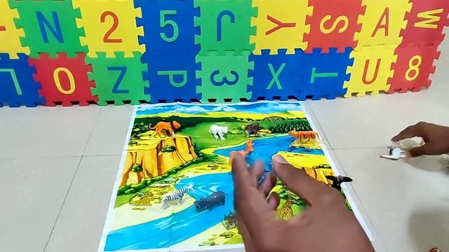 20 piece NEW WILD ANIMAL SET WITH JUNGLE CHAT FULL VIDEO AND UNBOXING & TESTING #ANIMALS WITH NAME смотреть онлайн