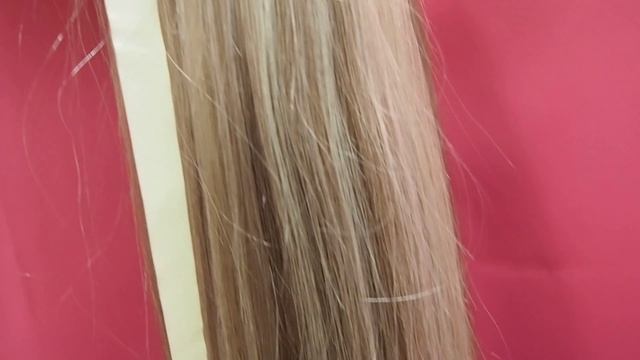 Хвост из натуральных волос на ленте ponytail цвет p18/613 140 грамм смотреть онлайн
