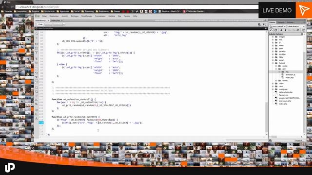 #2 Awesome Foto Grid mit jQuery & JavaScript schnell und einfach! [Tutorial] смотреть онлайн