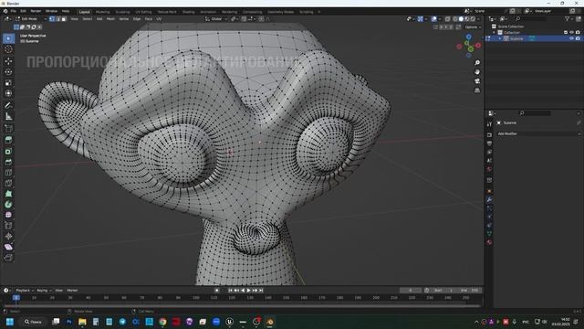 Blender: настройка для всех, раздельное вращение, пропорциональное редактирование, нормали, скрытые смотреть онлайн