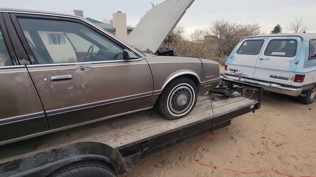 Just bought a rare car. 1983 Chevrolet Celebrity Diesel смотреть онлайн