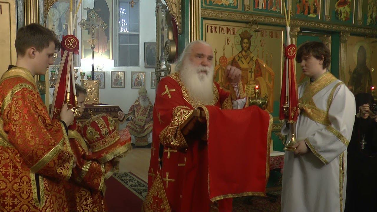 Проповедь Святейшего Митрополита Серафима в Светлое Христово Воскресение 02_05_2021 смотреть онлайн