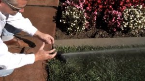 Отрегулировать роторный дождеватель Hunter PGJ PGP