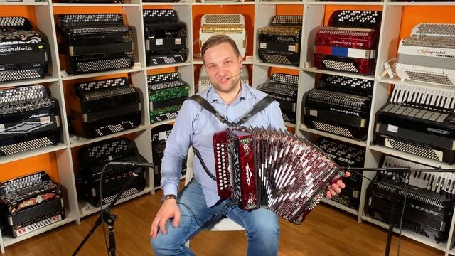 Гармонь "Чайка" 314 с миди системой отправляется в Германию к Андреасу Эккерту. смотреть онлайн