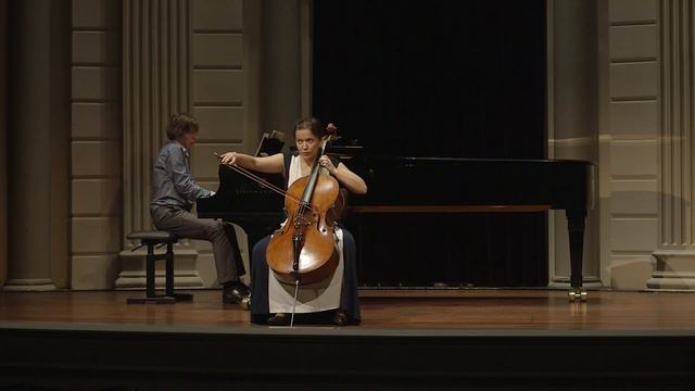 Martinu Variations on a Theme of Rossini. Anastasia Feruleva cello смотреть онлайн
