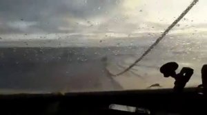 Рыбалка на Воже, лодка Крым, волна один метр