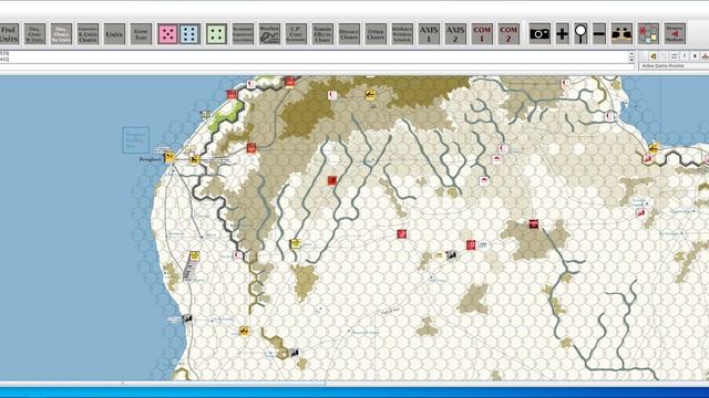 The Campaign for North Africa Boardgame (OpStageIII Air, Axis Move/Combat) смотреть онлайн