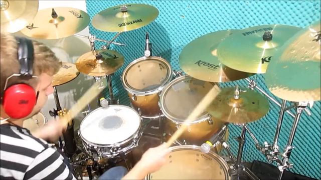 Twilight Force - Fall Of The Eternal Winter (Drum Cover) - Gustavo Probst смотреть онлайн