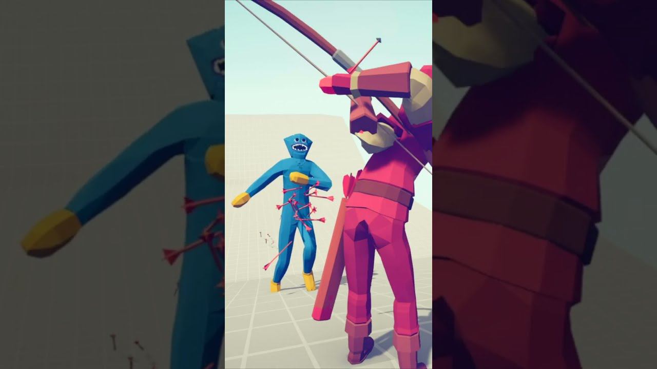 FAST ARCHER vs HUGGY WAGGY | TABS - Totally Accurate Battle Simulator смотреть онлайн