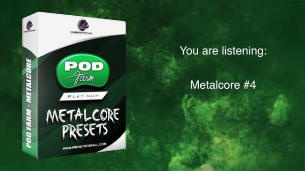 Metalcore Presets Line 6 Pod Farm 2 | Presets For All