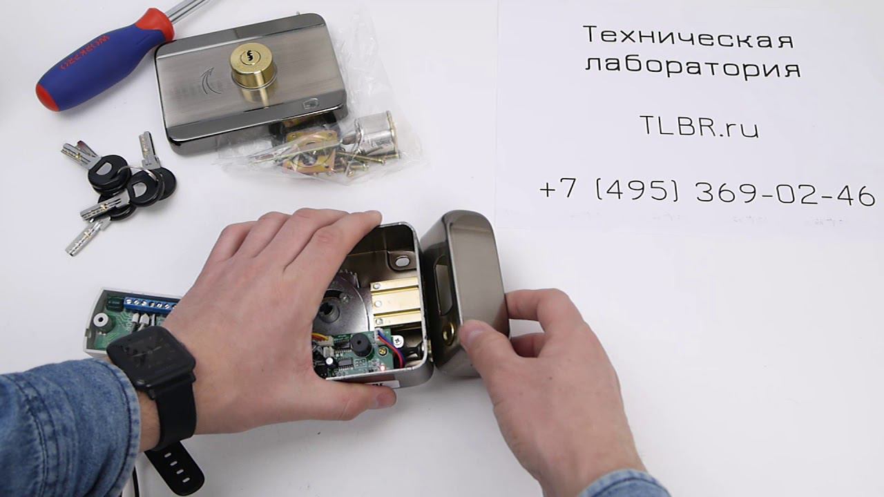 AT-EL201A Электромоторный замок смотреть онлайн