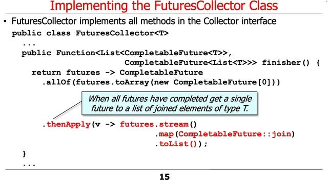 Advanced Java CompletableFuture Features: Implementing the FuturesCollector Class смотреть онлайн