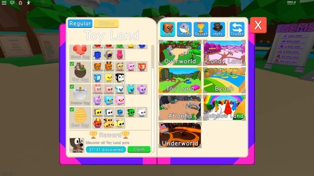 САМАЯ РЕДКАЯ СЕКРЕТКА 0,00000001% В СИМУЛЯТОРЕ ЖВАЧКИ РОБЛОКС! KING DOGGY BUBBLE GUM SIMULATOR смотреть онлайн