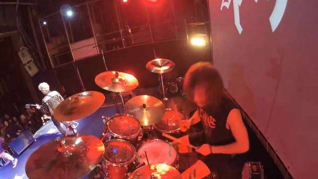 Toxic Holocaust - Wild Dogs | Drum cover live by Ruslangeles смотреть онлайн