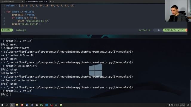 Command-Line Python Debugging with pdb смотреть онлайн