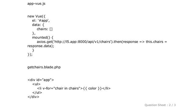 HTML : How to iterate throught the values of an array using VueJS? смотреть онлайн
