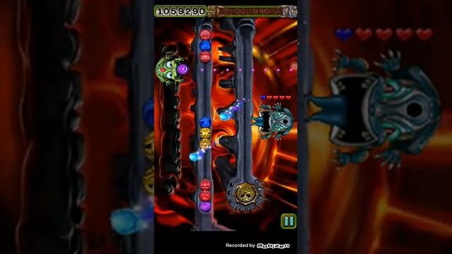 Zuma's revenge - SHADOW FROG FINAL BOSS BATTLE смотреть онлайн