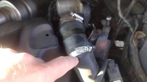 Ремонт патрубка интеркулера Renault Scenic 2, 1.5d, 732 мотор
