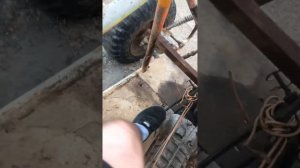 Самодельная багги с двигателем от мотоблока)