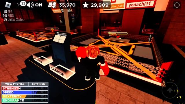 Roblox [Boxing League] Playing all classes смотреть онлайн