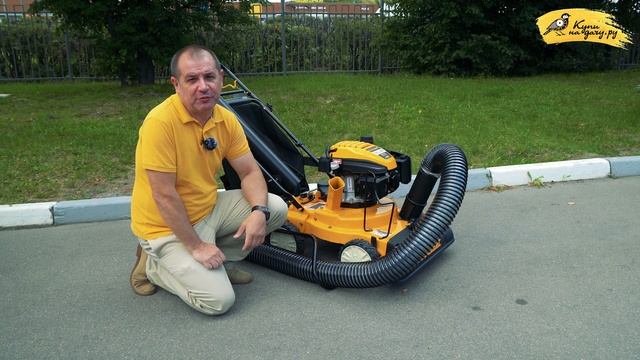 Cub Cadet CSV 070 / Обзор самоходного садового пылесоса / Купи на Дачу смотреть онлайн