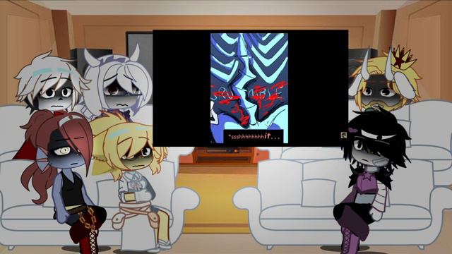 Undertale react to Horrortale 4. смотреть онлайн
