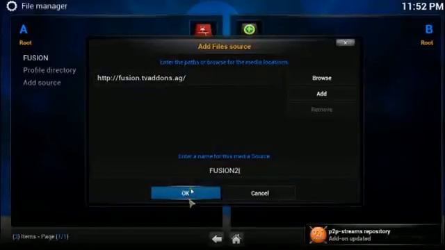 KODI XBMC how to setup fusion as a source смотреть онлайн