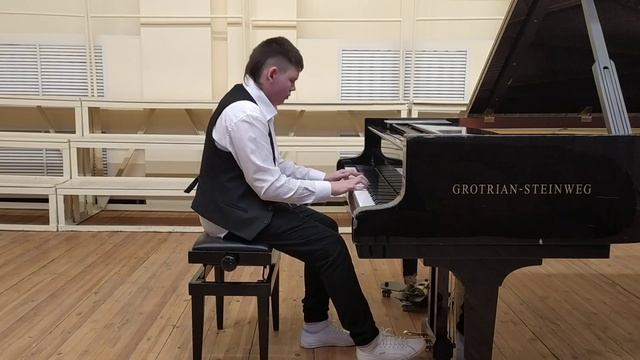 Ян Сибелиус "Каприс" ор. 24 #3. Исполняет Лейковский Глеб. смотреть онлайн