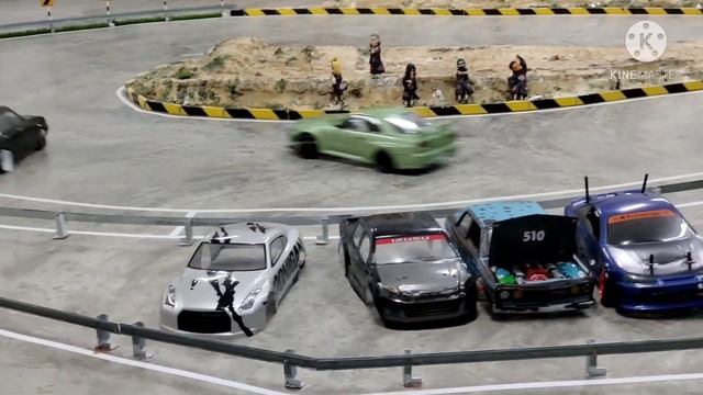 Rc Drift Toyota KE70 test Drift at Track TDS Kulai смотреть онлайн
