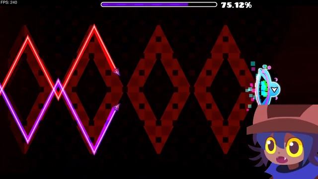 [Fluke From 39%]《Crimson Clutter》by RedUniverse (Insane Demon) | Geometry Dash [2.2] смотреть онлайн