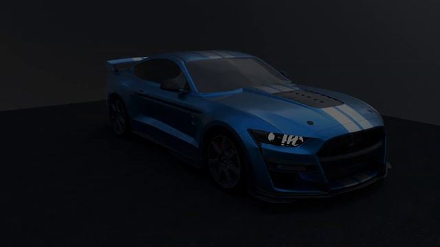 Full presentation the ultimate muscle car, 360 degrees around the car Ford Shelby GT500 смотреть онлайн