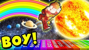 ПРЫГНУЛ и УЛЕТЕЛ ДАЛЬШЕ КОСМОСА! Fly Race Roblox