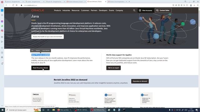 JAVA SE 19 NASIL YÜKLENİR смотреть онлайн