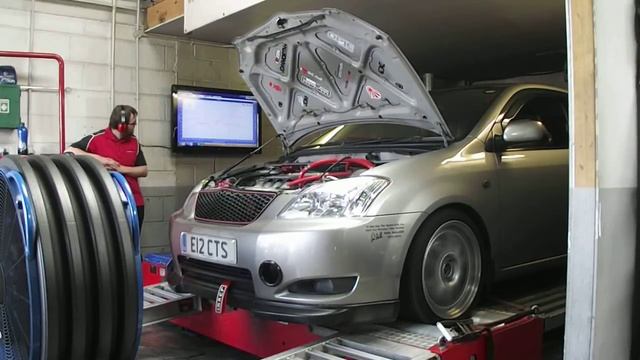 Toyota Corolla T Sport Stage 2 cams 2zz det3 Rolling Road Dyno смотреть онлайн