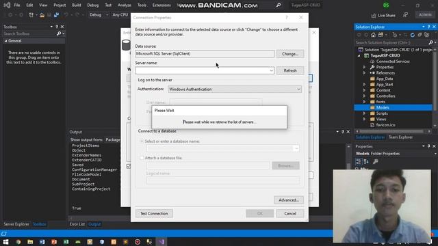 Koneksi Database SQL Server Ke MVC | Visual Studio смотреть онлайн