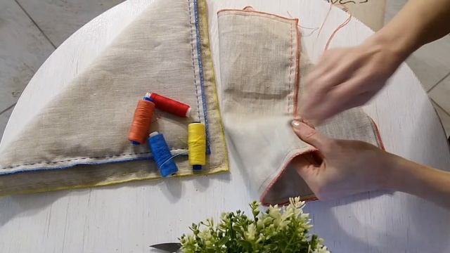 подушки- думки изо льна смотреть онлайн