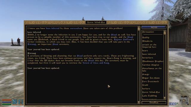 Let's Play The Elder Scrolls III: Morrowind - Bloodmoon Part 78 (Patreon Chosen Game) смотреть онлайн