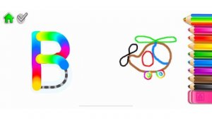 BINI BANBINI , весело Учим буквы алфавита и рисуем картинки.